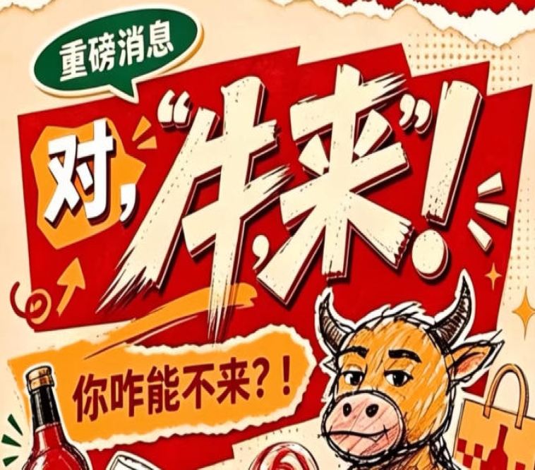 第115届南京秋季全国糖酒会（2026），牛，来！你怎能不来？